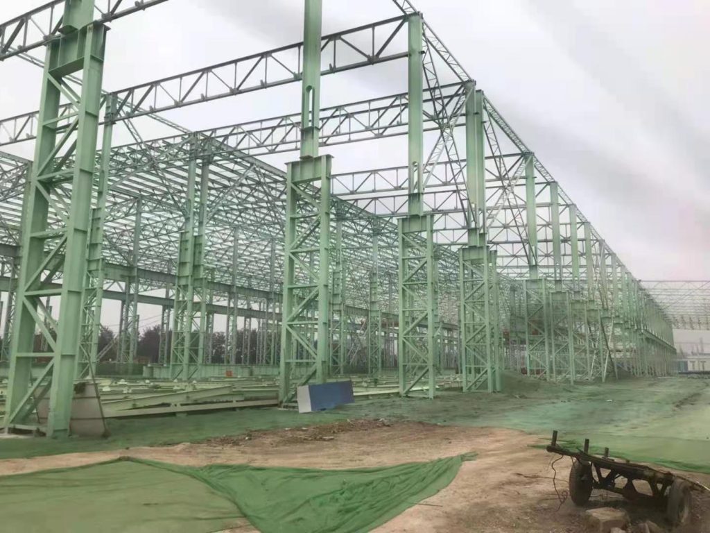 巨能特鋼高品質特精鋼整生產線項目鋼結構工程（建筑面積:95000m2）